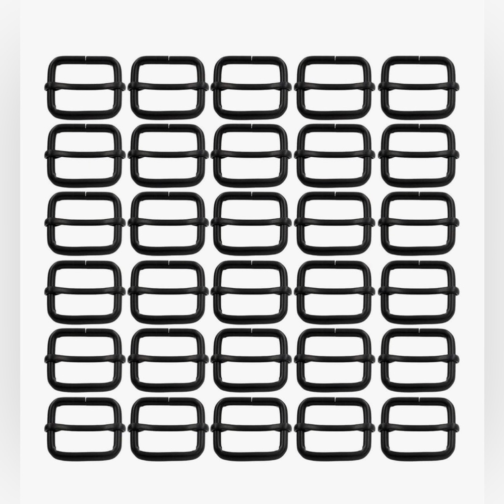 Metal Slide Adjuster Buckle Tri-Glides